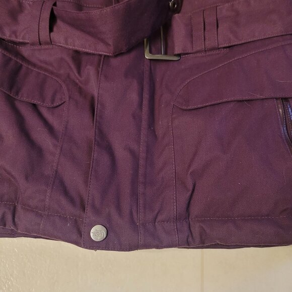 The North Face Women’s Ski Snow Hooded Jacket Dark Purple Size XS/TP - Picture 4 of 16